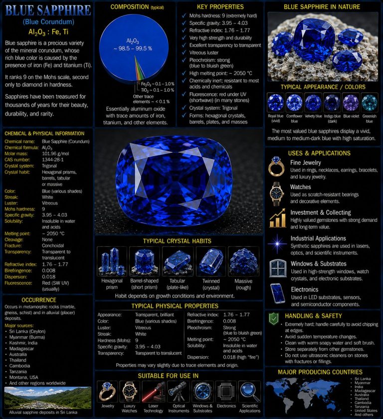 Blue Sapphire –